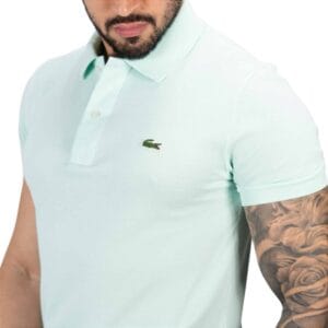 VERDE MENTA REY LACOSTE PIMA TIPO POLO