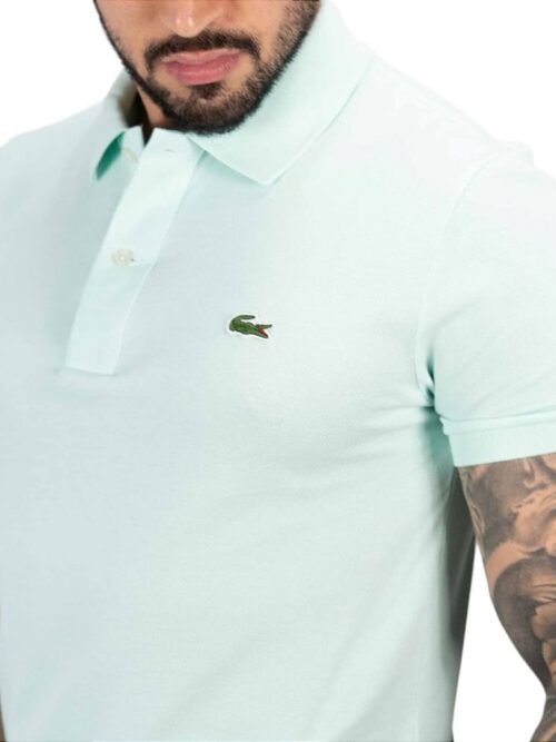 VERDE MENTA REY LACOSTE PIMA TIPO POLO