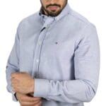 Camisa Hombre Lavanda Tommy
