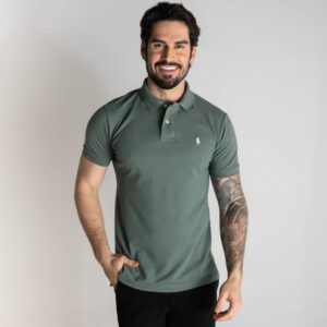 Camiseta Hombre Verde Aceituna<span> - </span>XXL
